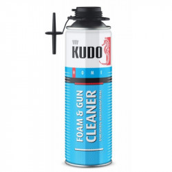 Очиститель монтажной пены Kudo Home +"Foam & Gum Cleaner" в серии 650мл