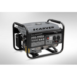 Генератор бензиновый CARVER PPG-3900A LT-170F 2.9/3.2кВт бак 15л ручн.стартер