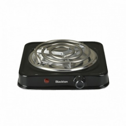 Плита электрическая Blackton "Bt HP102B" 1 конфорка, спираль (черная) 1000Вт