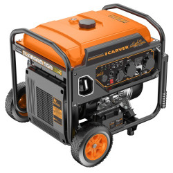 Генератор инверторный CARVER PPG-15000IR (10/11кВт,220В,(2*16А+32А)USB, ATS-порт, диспл, кол,э/ст