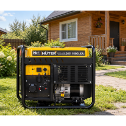 Генератор дизельн.инвертор. Huter LDG 11000LXAi