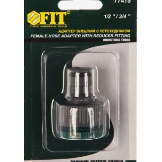Адаптер внешний Fit 1/2-3/4* 77415