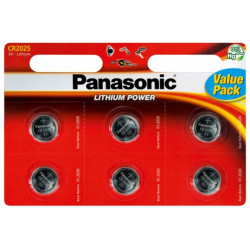 Батарейка (поштучно) Panasonic Power Cells CR2025 B6