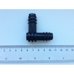 Соединение угловое для капельной трубки Dn 16 AD 7229