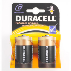 Батарейка Duracell NEW LR20- 2BL уп. 2шт