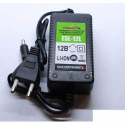 Зарядное устройство 12V Li-ion (адаптер) ESL8L;12L круглый штекер