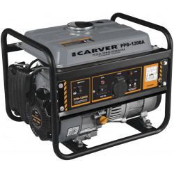 Генератор бензиновый CARVER PPG- 2000А (LT-156F, 1 кВт, бак 6 л)