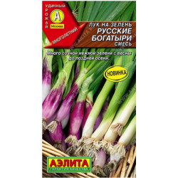 Семена "Лук на зелень Русские богатыри смесь" 1г. Аэлита
