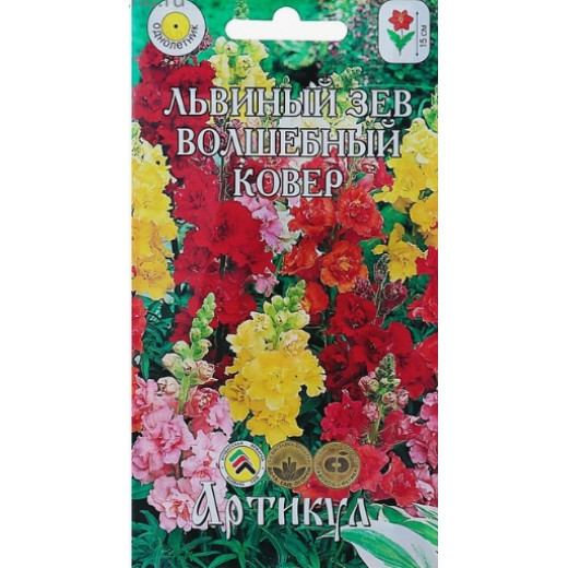 Семена "Цветы Львиный зев Волшебный ковер" 0,05г, однол, Артикул